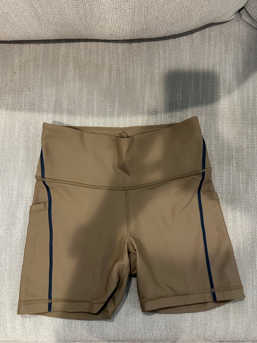 Athleta Clay High Rise Biker Shorts with Pockets